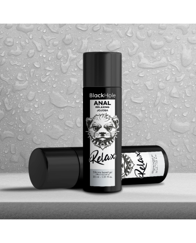 BLACK HOLE ANAL RELAXING CON JOJOBA BASE SILICONA 30 ML