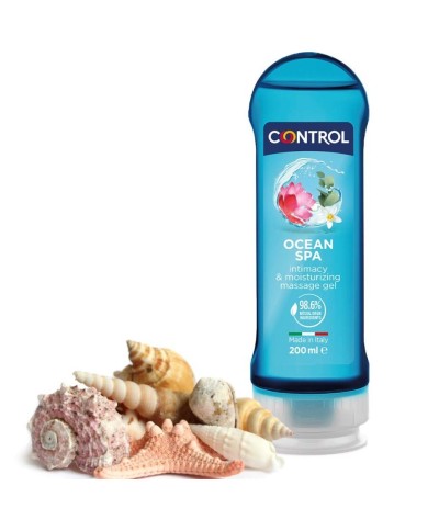 CONTROL 2 EN 1 MASSAGE PLEASURE MEDITERRANEAN SEA 200 ML