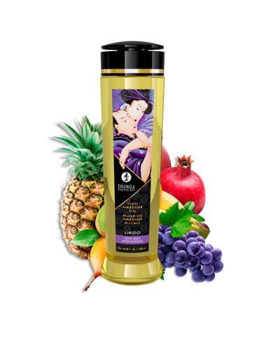 SHUNGA ACEITE DE MASAJE EROTICO LIBIDO 240 ML