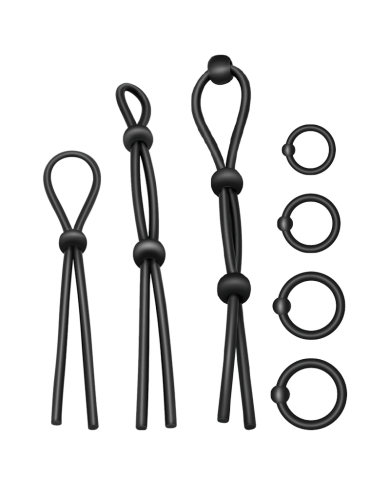 ADDICTED TOYS KIT DE 7 ANILLAS SILICONA FLEXIBLE ADDICTED TOYS KIT DE 7 ANILLAS SILICONA FLEXIBLE