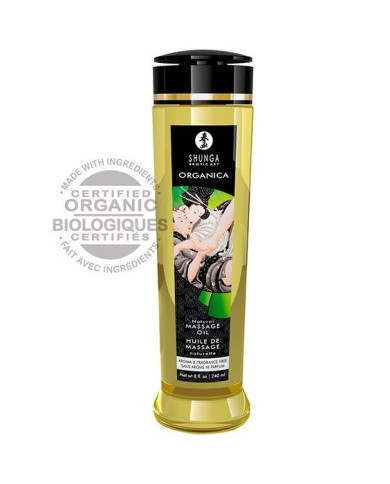 SHUNGA ACEITE DE MASAJE ORGANICO NATURAL 240 ML