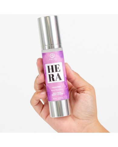 SECRETPLAY HERA LOCION PIEL DE SEDA PARA MUJERES 50 ML