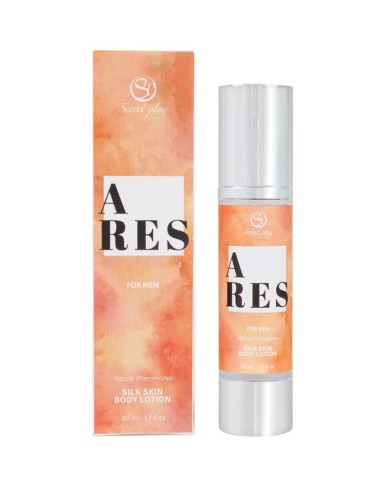 SECRETPLAY ARES LOCION PIEL DE SEDA PARA HOMBRES 50 ML