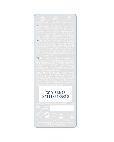 CONTROL 2 EN 1 MASSAGE PLEASURE THAI PASSION 200 ML