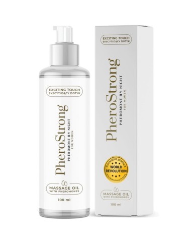 PHEROSTRONG ACEITE DE MASAJE BY NIGHT PARA MUJER 100 ML
