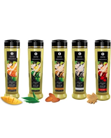 SHUNGA ACEITE DE MASAJE ORGANICO MANGO 240 ML