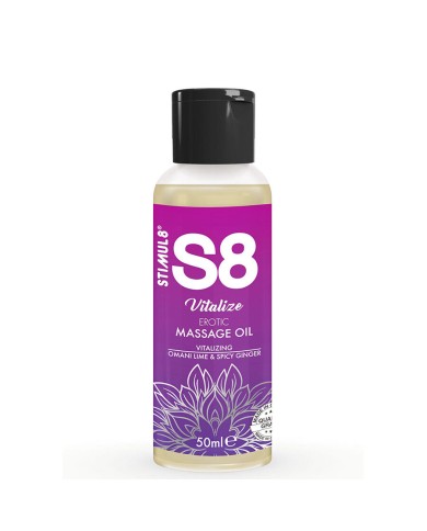 STIMUL8 S8 CAJA DE ACEITE DE MASAJE 3 X 50 ML