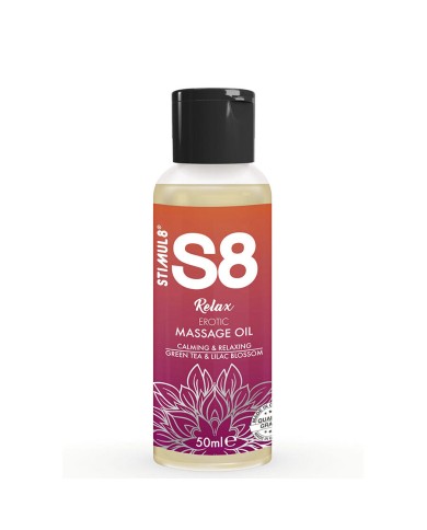 STIMUL8 S8 CAJA DE ACEITE DE MASAJE 3 X 50 ML