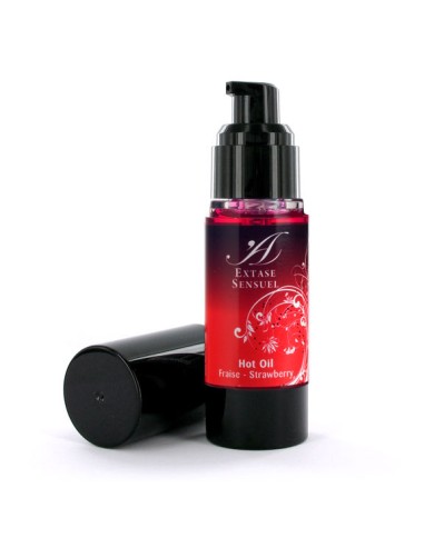 EXTASE SENSUAL ACEITE ESTIMULANTE CALOR FRESA 30 ML