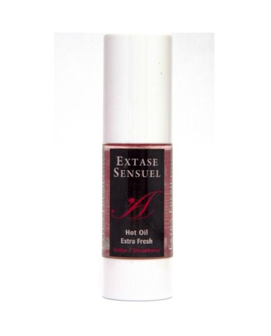 EXTASE SENSUAL ACEITE MASAJE EFECTO EXTRA FRESH FRESA 30 ML