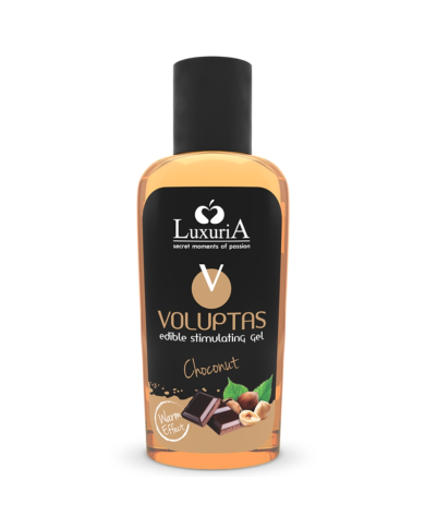 INTIMATELINE LUXURIA VOLUPTAS GEL MASAJE COMESTIBLE EFECTO CALOR CHOCONUT 100 ML