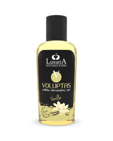 INTIMATELINE LUXURIA VOLUPTAS GEL MASAJE COMESTIBLE EFECTO CALOR VAINILLA 100 ML