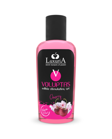 INTIMATELINE LUXURIA VOLUPTAS GEL MASAJE COMESTIBLE EFECTO CALOR CEREZA 100 ML