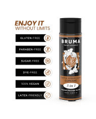 BRUMA ACEITE DE MASAJE PREMIUM EFECTO CALOR SABOR TARTA AMERICANA 3 EN 1 100 ML