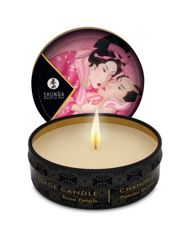 SHUNGA MINI CARESS BY CANDLELIGHT DISPLAY VELAS MASAJE 24 UDS