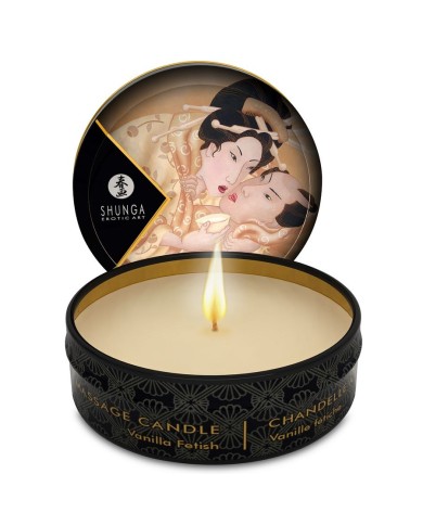 SHUNGA MINI CARESS BY CANDLELIGHT DISPLAY VELAS MASAJE 24 UDS