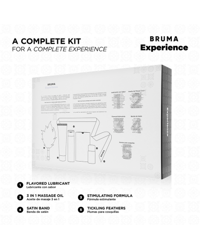 BRUMA XPERIENCE KIT TENTACION DULCE FRESA CON POTENCIADOR DE ORGASMOS