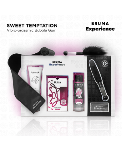 BRUMA XPERIENCE KIT TENTACION DULCE CHICLE VIBRO ORGASMICA