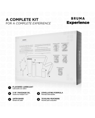 BRUMA XPERIENCE KIT TENTACION DULCE TARTA AMERICANA CON POTENCIADOR DE ORGASMOS