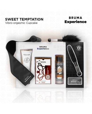 BRUMA XPERIENCE KIT TENTACION DULCE TARTA AMERICANA VIBRO ORGASMICA