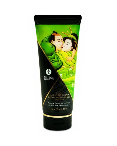SHUNGA CREMA MASAJE PERA TE VERDE 200 ML