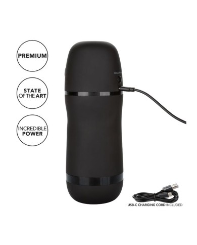 CALEXOTICS OPTIMUM POWER MASTURBADOR CON VIBRACION Y ONDAS ESTIMULADORAS CALEXOTICS OPTIMUM POWER MASTURBADOR CON VIBRACION Y ONDAS ESTIMULADORAS