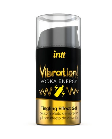 INTT POTENTE ESTIMULANTE INTIMO GEL VIBRADOR LIQUIDO VODKA 15ML