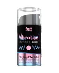 INTT POTENTE ESTIMULANTE INTIMO GEL VIBRADOR LIQUIDO CHICLE 15ML