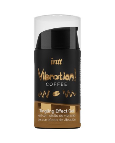 INTT POTENTE ESTIMULANTE INTIMO GEL VIBRADOR LIQUIDO CAFE 15ML