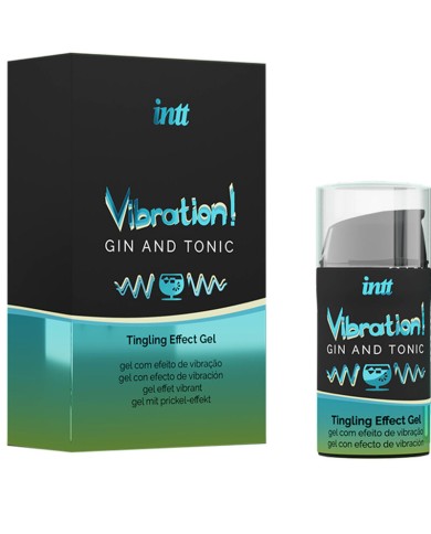INTT POTENTE ESTIMULANTE INTIMO GEL VIBRADOR LIQUIDO GIN TONIC 15ML