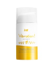 INTT POTENTE ESTIMULANTE INTIMO GEL VIBRADOR LIQUIDO MIEL 15 ML