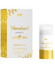 INTT POTENTE ESTIMULANTE INTIMO GEL VIBRADOR LIQUIDO MIEL 15 ML