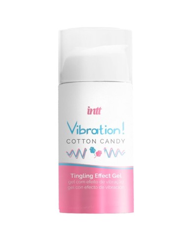INTT POTENTE ESTIMULANTE INTIMO GEL VIBRADOR LIQUIDO ALGODON DE AZUCAR 15 ML