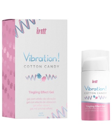 INTT POTENTE ESTIMULANTE INTIMO GEL VIBRADOR LIQUIDO ALGODON DE AZUCAR 15 ML