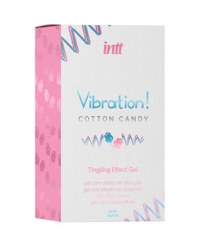 INTT POTENTE ESTIMULANTE INTIMO GEL VIBRADOR LIQUIDO ALGODON DE AZUCAR 15 ML