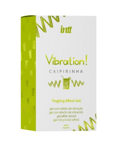 INTT POTENTE ESTIMULANTE INTIMO GEL VIBRADOR LIQUIDO CAIPIRINHA 15 ML