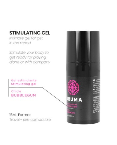 BRUMA ONAGRA ORGASM GEL SABOR CHICLE 15 ML