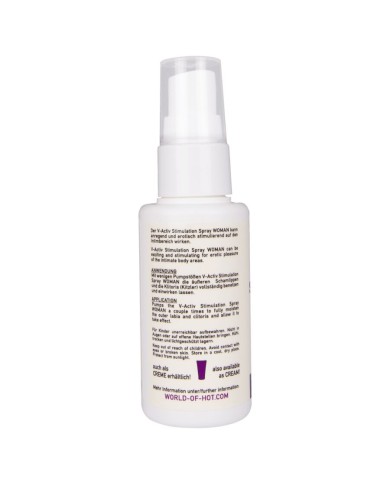 HOT V ACTIV SPRAY ESTIMULANTE PARA MUJER 50 ML