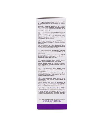HOT V ACTIV SPRAY ESTIMULANTE PARA MUJER 50 ML