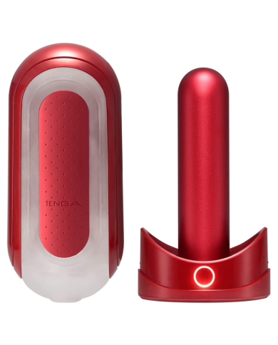 TENGA FLIP 0 ZERO ROJO CON CALENTADOR TENGA FLIP 0 ZERO ROJO CON CALENTADOR