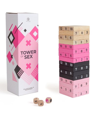 SECRETPLAY JUEGO DE MADERA TOWER OF SEX