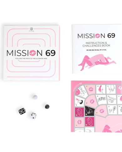 SECRET PLAY JUEGO DE MESA PARA PAREJAS MISSION 69