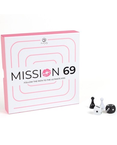 SECRET PLAY JUEGO DE MESA PARA PAREJAS MISSION 69