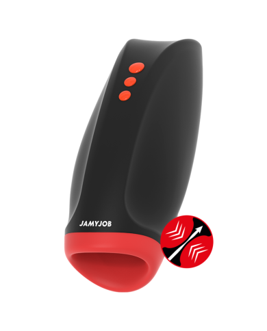 JAMYJOB NOVAX MASTURBADOR CON VIBRACION Y COMPRESION JAMYJOB NOVAX MASTURBADOR CON VIBRACION Y COMPRESION