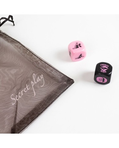 SECRET PLAY JUEGO 2 DADOS FOREPLAY FANATICS