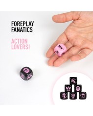 SECRET PLAY JUEGO 2 DADOS FOREPLAY FANATICS