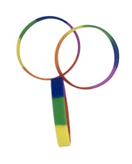 PRIDE PULSERA SILICONA BANDERA LGBT