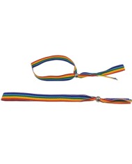 PRIDE PULSERA BOLITA PLATEADA BANDERA LGBT
