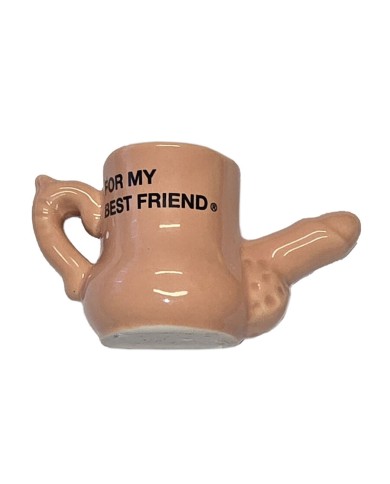 DIABLO PICANTE IMAN TAZA CERAMICA CON PENE EN RELIEVE FOR MY BEST FRIEND