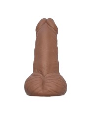 DIABLO PICANTE JUGUETE ANTIESTRES CON FORMA DE PENE COLOR MULATO